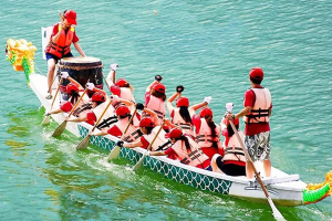 Tiaohua Festival of Long Horn Miao People in Guizhou Province